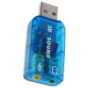 Звуковая карта YOC 5.1 USB 2.0 синяя