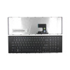 Клавиатура для ноутбука Sony Vaio VPC-EF черная, без рамки
